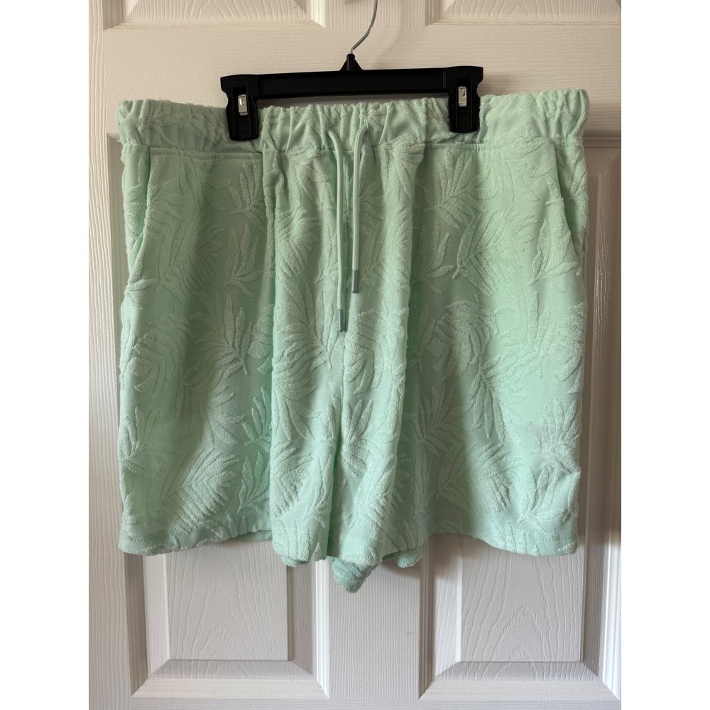 NWT 7 for All Mankind Terry‎ Coth Sleep Shorts Size XL